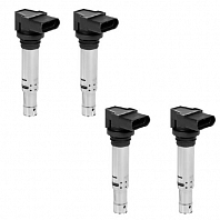 Катушки зажигания для автомобилей VAG Polo Sedan (11-)/Golf V (03-) 1.4i/1.4T (к-т 4 шт.))