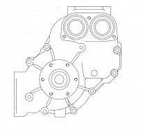Насос водяной для автомобилей MAN F2000 (94-) 12.0d [D2866 LF20]