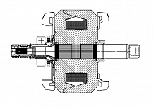 Ротор генератора для автомобилей Renault Fluence (10-)/Megane II (03-) 1.6i