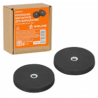 Крепление магнитное для фары/балки, D-66мм, отверстие M8, 20 кгс, комплект 2 шт.