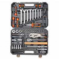 Набор инструментов универсальный 78пр. (головки 1/2", 1/4") кейс