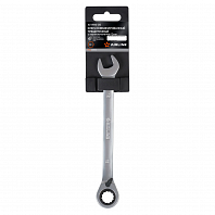 Ключ комбинированный трещоточный с переключателем 12мм пласт. подвес PRO