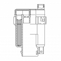 Фильтр топливный тонкой очистки для автомобилей Hyundai Getz (02-) 1.1i/1.3i/1.4i/1.6i
