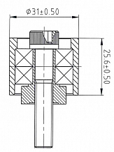 Ролик ГРМ для автомобилей Chery Tiggo 2 (16-) 1.5i (опорный)