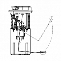 Модуль топливного насоса для автомобилей Renault Laguna II (01-) 1.6i/1.8i/2.0i