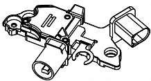 Регулятор напряжения генератора для автомобилей Mercedes-Benz E W211 (02-) 2.1CDI