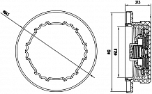 Крышка (пробка) расширительного бачка для а/м Land Rover Discovery III (04-)/Ford Explorer (10-) 1.1bar