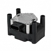 Катушка зажигания для автомобилей VAG Golf IV (97-)/Octavia (96-) (с коммутатором) (4PIN)