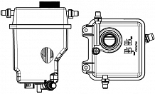 Бачок расширительный охлаждающей жидкости для а/м BMW X5 (E53) (00-)/Land Rover Range Rover III (LM) (02-)