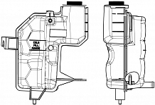 Бачок расширительный охлаждающей жидкости для а/м Land Rover Range Rover III (02-)