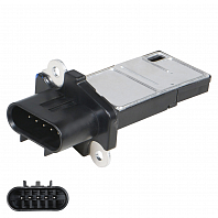 Датчик массового расхода воздуха для автомобилей Renault Koleos (08-) 2.5i/Chevrolet Captiva C100 (11-) 2.4i (без корпуса)