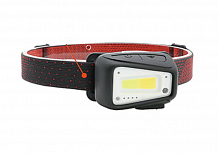 Фонарь налобный светодиодный аккумуляторный, 650лм, Li-Po 1800мАч
