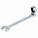 Ключ комбинированный трещоточный шарнирный 16мм пласт. подвес PRO airline AT-RFS-09 