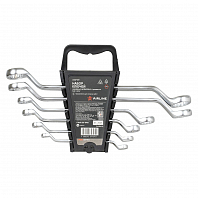 Набор ключей накидных дюймовых PRO 6пр. (5/16"-15/16") холдер