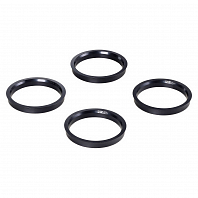 Кольцо центровочное для литого диска 73.1-64.1мм, комплект 4 шт., пластик