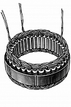 Статор генератора для автомобилей Ford Focus II (04-)/Fusion (02-) 1.4i/1.6i/Fiat Albea (02-) 1.4i (D=118мм)