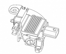 Регулятор напряжения генератора для автомобилей Opel Corsa D (06-) 1.2i/1.4i/Astra H (09-) 1.4i