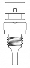 Датчик температуры для а/м ГАЗ/КАМАЗ с дв. Cummins ISF2.8/ISF3.8/6ISBe/4ISBe