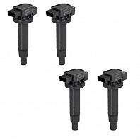 Катушки зажигания для автомобилей Toyota Vitz (00-)/Corolla (13-) 1.0i/1.5i (к-т 4 шт.)