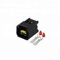 Разъём 2 pin без проводов для катушки зажигания Ford Focus, Mondeo, Mazda 6, 3, Volvo S40
