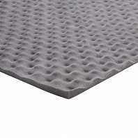 Шумоизоляция (звуко) "Виолон ВЭЛ Волна 15"(75*100 см),КС,15 мм, ППУ волн.формы с пропиткой