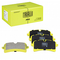 Колодки тормозные дисковые задние (керамические) для автомобилей Porsche Macan (14-) [серия PRO]