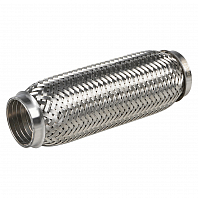 Виброкомпенсатор выхлопной трубы (Гофра) 45x200 InterLock (нержавеющая сталь)