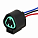 Разъём 3 pin с проводами для ДХО, ПТФ  Hyundai Solaris, KIA Rio airline AECC101 92208-H0100 92208-H0200 92207-H0100 92207-H0200