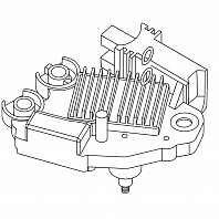 Регулятор напряжения генератора для автомобилей Mercedes-Benz C W204 (07-) 2.1CDI