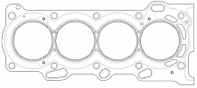Прокладка ГБЦ для а/м Toyota Avensis (03-)/Corolla (01-)/Premio (01-) 1.6i/1.8i [ZZ]