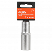 Головка торцевая 1/2" двенадцатигранная 18мм глубокая, пласт. подвес