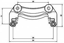 Скоба тормозного суппорта для автомобилей JAC JS6 (22-) передняя