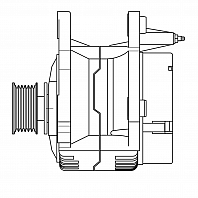 Генератор для автомобилей VAG Passat B3/B4 (88-) 1.8i/Transporter T4 (92-) 1.9D 90A