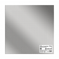 Экран глушителя, тепловой, для защиты авто от шума и перегрева, лист 50*50 см, алюминий