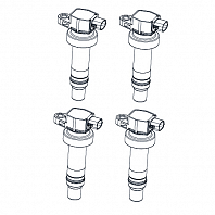 Катушки зажигания для автомобилей Hyundai Solaris (11-)/Creta (16-)/Kia Rio (11-) 1.4i/1.6i (к-т 4 шт.)