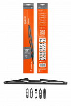 Щетка стеклоочистителя 250 мм (10") задняя каркасная, 5 адаптеров