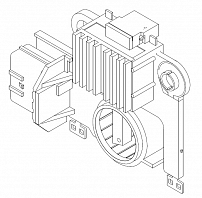 Регулятор напряжения генератора для автомобилей Mitsubishi L200 (05-)/Pajero Sport II (08-) 2.5TD