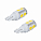 Лампа светодиодная T10 (W5W) STANDARD, 6000K (Белый), 12В, 1.1Вт, 9LED, Полярная, комплект 2 шт. airline AEAR306 