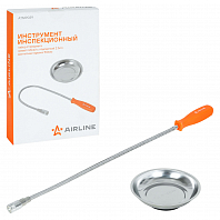 Инструмент инспекционный, набор 2пр. (захват гибкий с подсветкой 2.2кгс, магнит.тарелка 150мм)