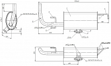 Глушитель для автомобилей Suzuki Grand Vitara (05-) 2.0i основной (алюминизированная сталь)