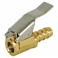 Наконечник подкачки AC-02 Cu, штуцер елочка, D8*15 мм, латунь