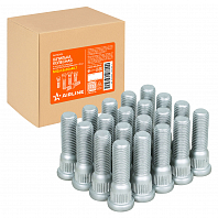 Шпилька колесная M12x1,5x30x48,7, d посадки 14,3, дакромет для а/м KIA/Hyundai/Mitsubishi