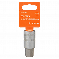 Головка торцевая 1/2" DR с шестигранной вставкой 17мм длиной 55мм