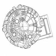 Мост диодный генератора для автомобилей Chevrolet Captiva C140 (11-)/Opel Antara (11-) 2.4i