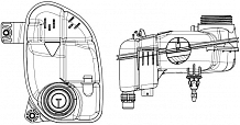 Бачок расширительный охлаждающей жидкости для а/м Mercedes-Benz V (W447) (14-)