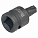 Головка ударная торцевая 1/2&quot; DR внешний TORX T55 L=45мм airline ATAS056 