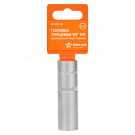 Головка торцевая 1/2" DR шестигранная 16мм глубокая пласт. подвес