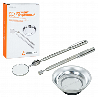 Инструмент инспекционный, набор 3пр. (захват телеск. 0.5кгс, зеркало телеск. D=30мм, магнит.тарелка 75мм)