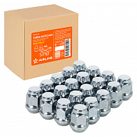 Гайка колесная M12x1,25x31, конус, ключ 19, закрытая, хром для а/м Suzuki