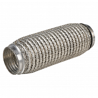 Виброкомпенсатор выхлопной трубы (Гофра) 50x200 Hydra/Wire Mesh (нержавеющая сталь)